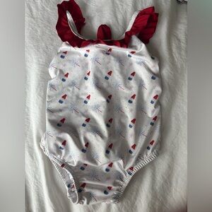 James & Lottie patriotic popsicle swimsuit